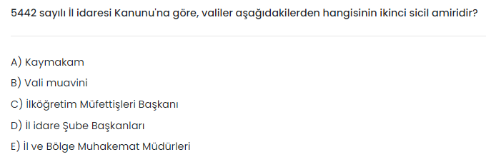 Soru Görseli