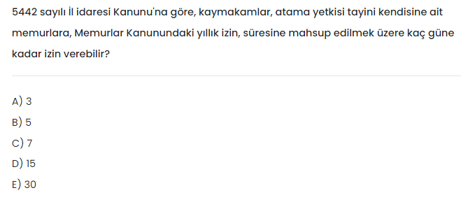 Soru Görseli